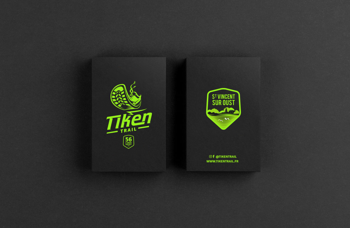 logotype Tiken Trail par Dezzig