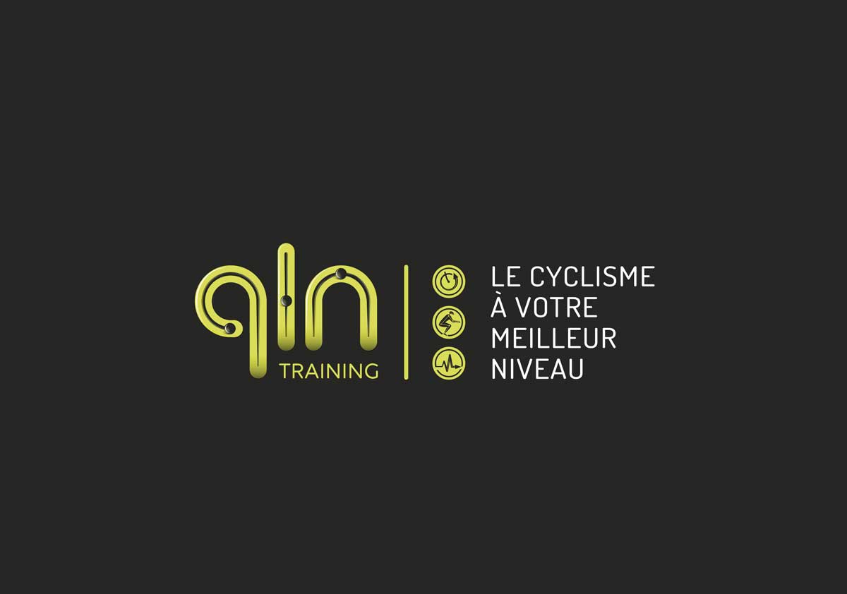 Identité graphise sport QLN training coaching cycliste