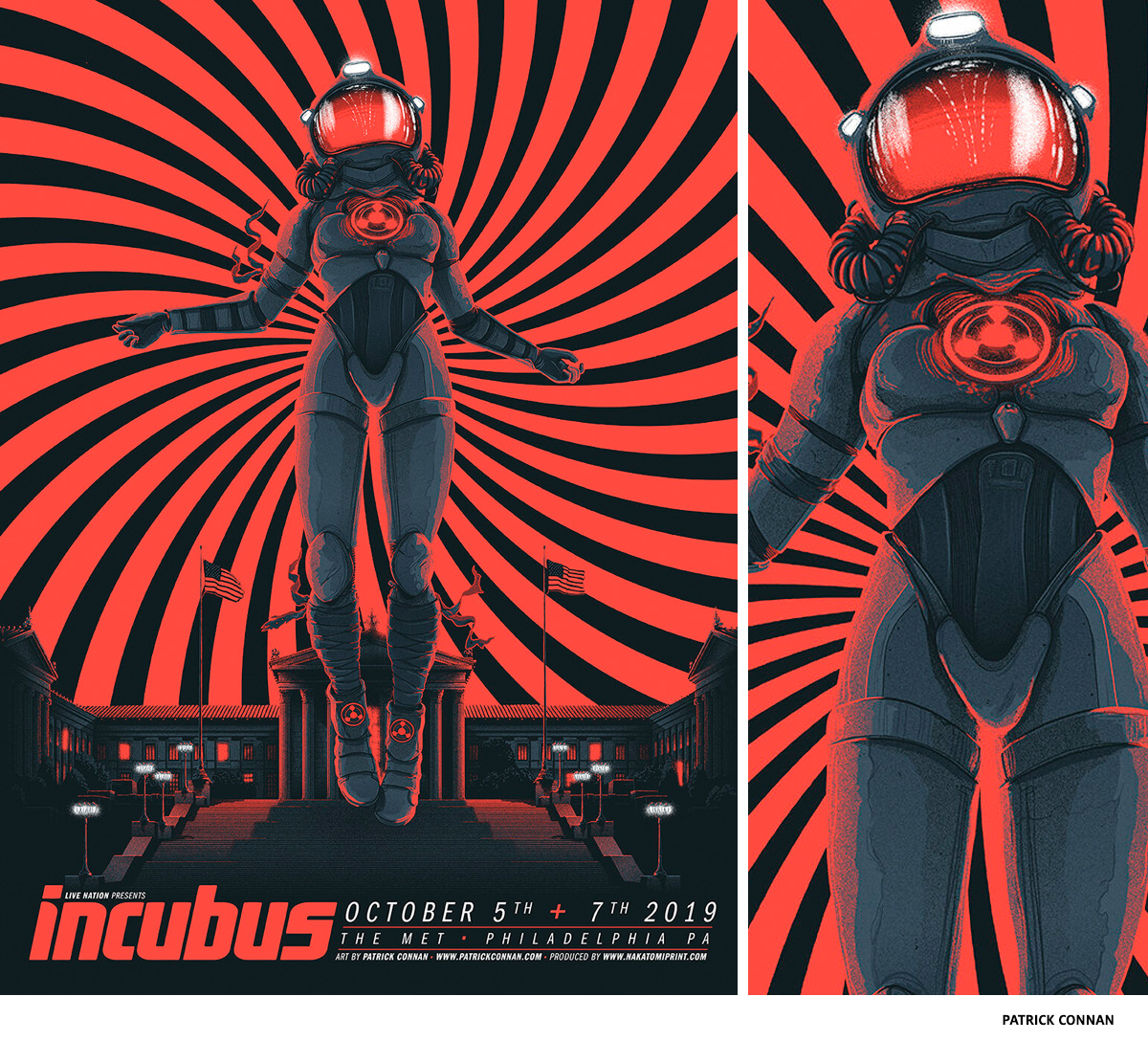 Incubus by Patrick Connan- science-fiction poster