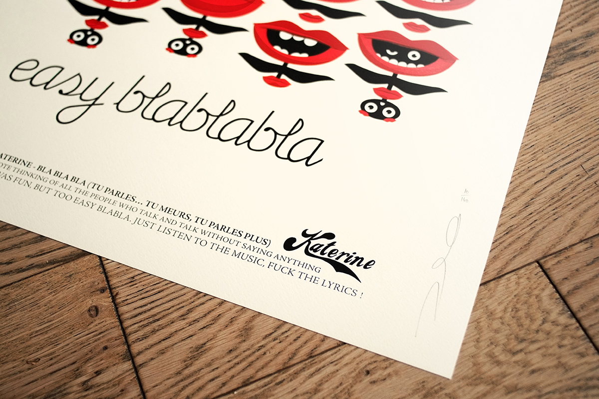 Philippe Katerine poster by Dezzig