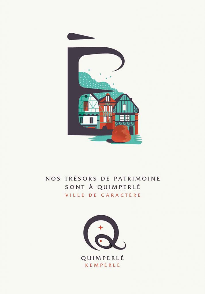 Identité graphique Ville de Quimperlé