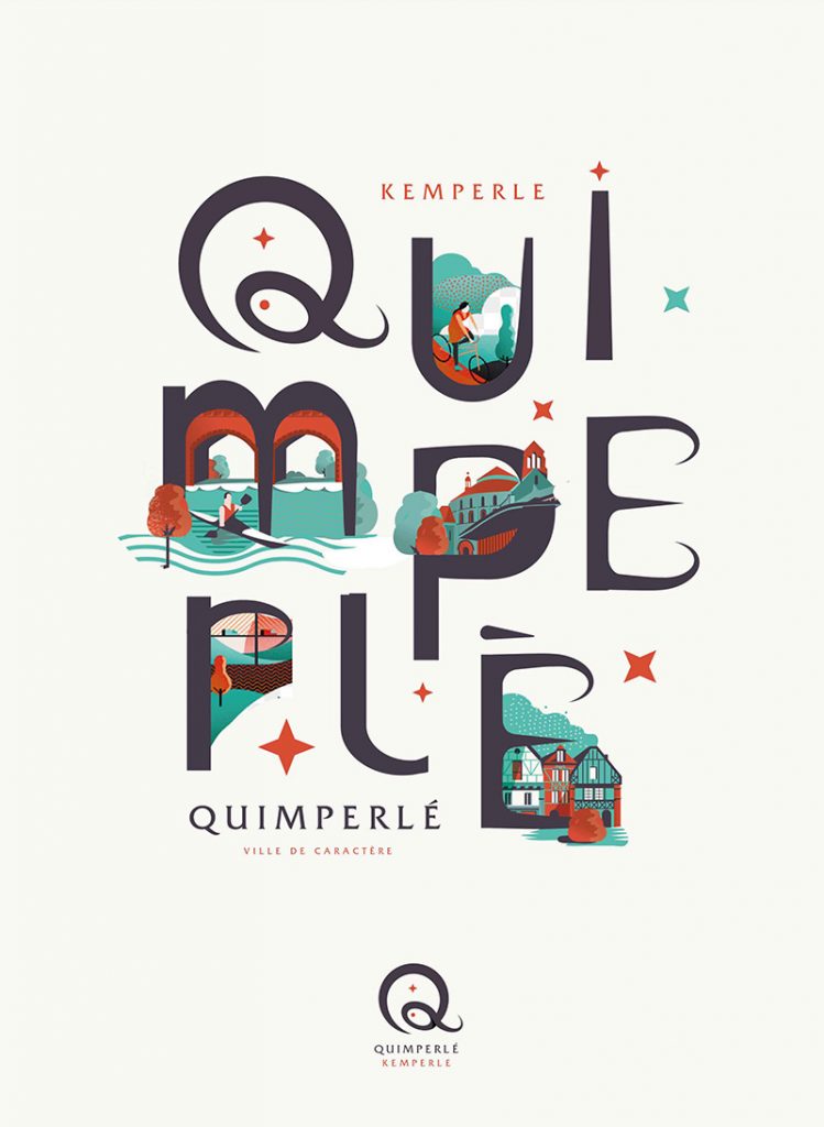 Identité graphique Ville de Quimperlé