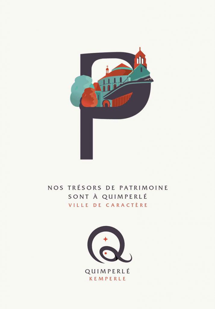 Identité graphique Ville de Quimperlé