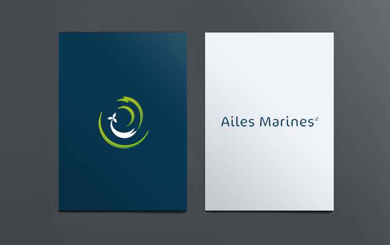 Ailes Marines identité graphique