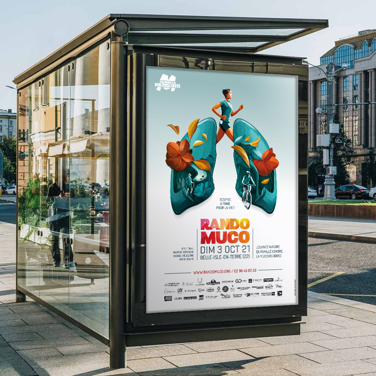 Affiche Rando Muco 2021 par Dezzig