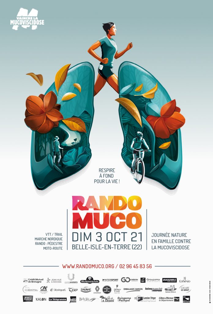 Affiche Rando Muco 2021 par Dezzig