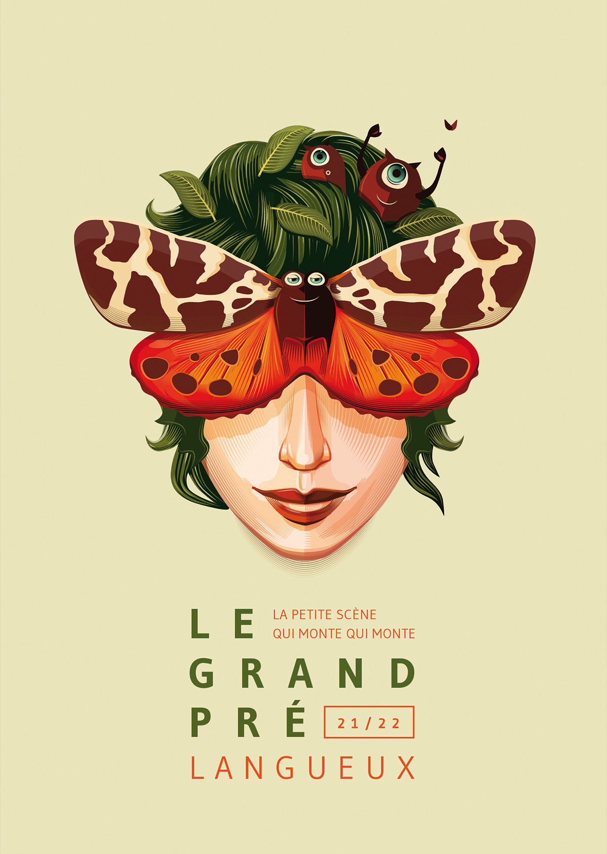 Visuel de saison 21-22 Le Grand Pré, par Dezzig