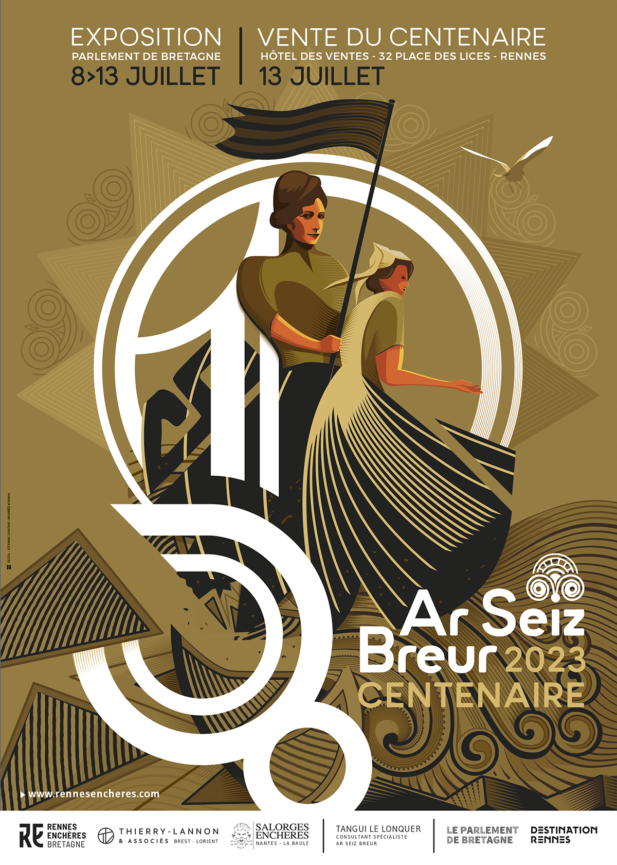 affiche centenaire Seiz Breur