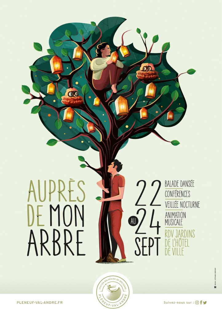 Affiche Auprès de mon Arbre 2023