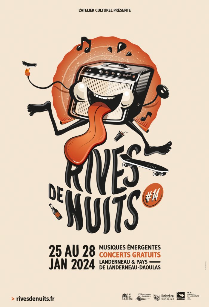 Affiche Rives de Nuits 2024