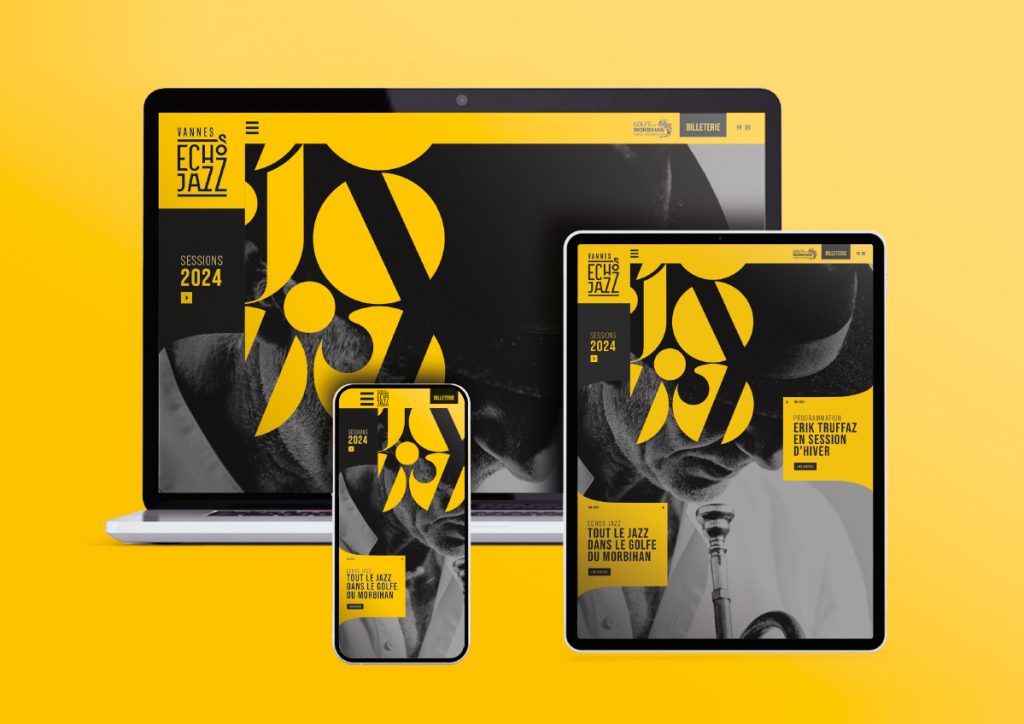 Echos Jazz webdesign
