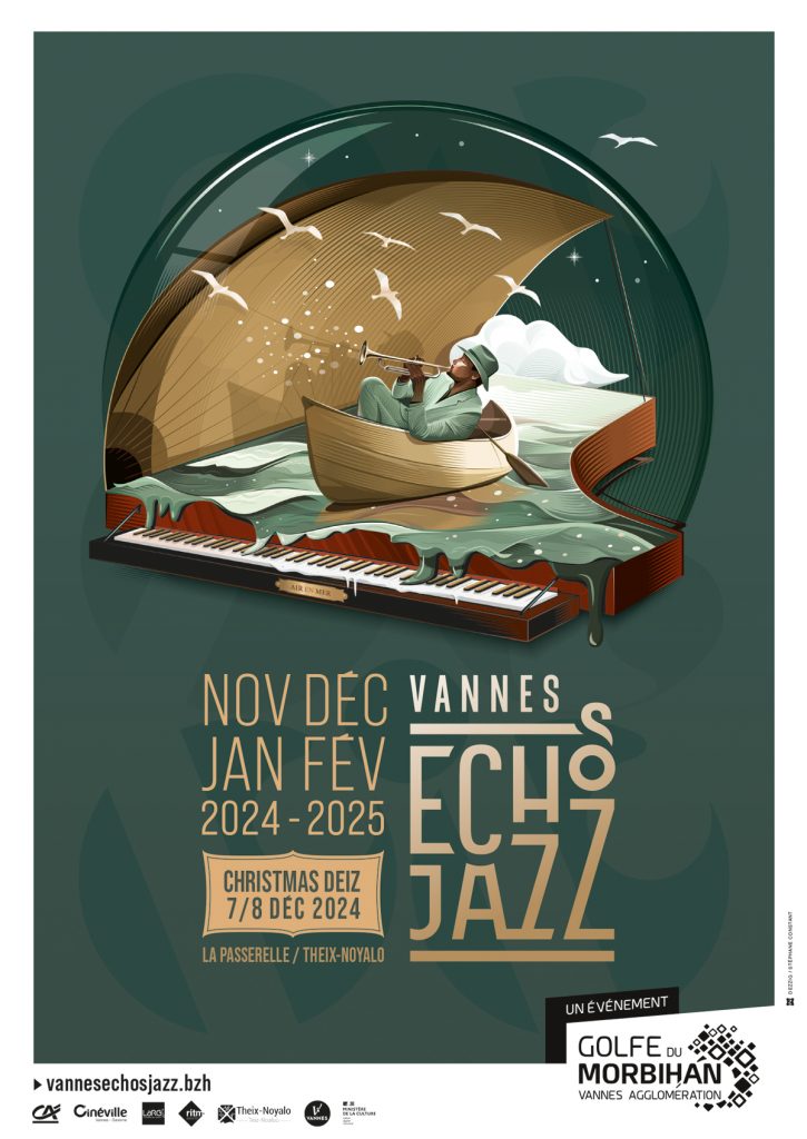 affiche Echos Jazz HIVER 2024-2025