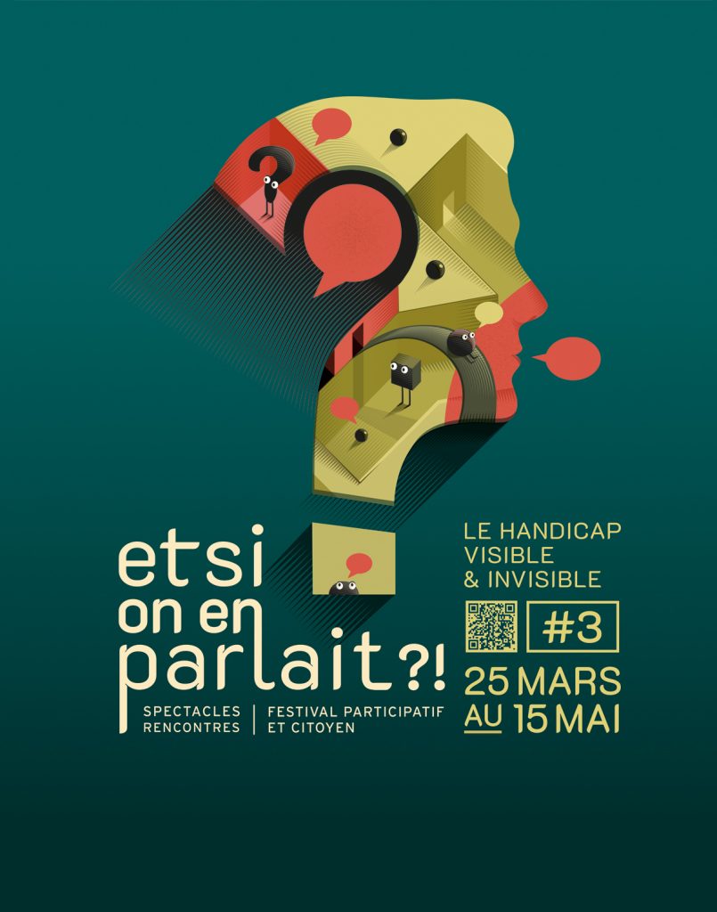 Affiche Et si on en parlait 2025 par Dezzig